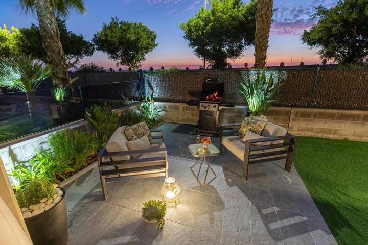 Villa pour 8 personnes, avec piscine ainsi que jardin et terrasse à Guardamar del Segura - 3