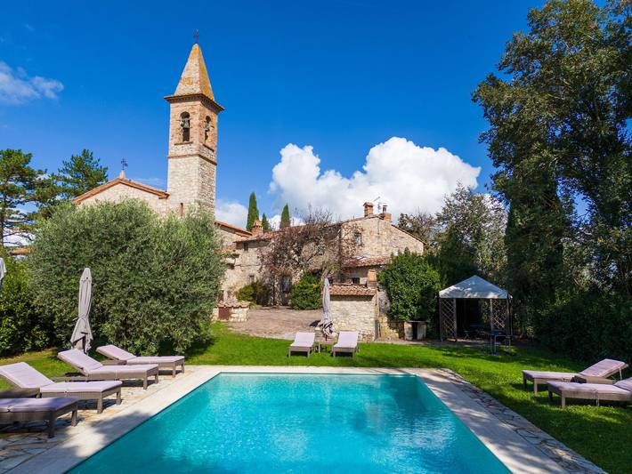 Location de vacances pour 12 personnes, avec jacuzzi et jardin à Castellina in Chianti - 2