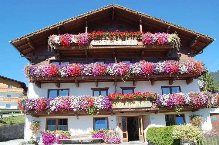 Ferienwohnung für 4 Personen, mit Garten und Ausblick, kinderfreundlich