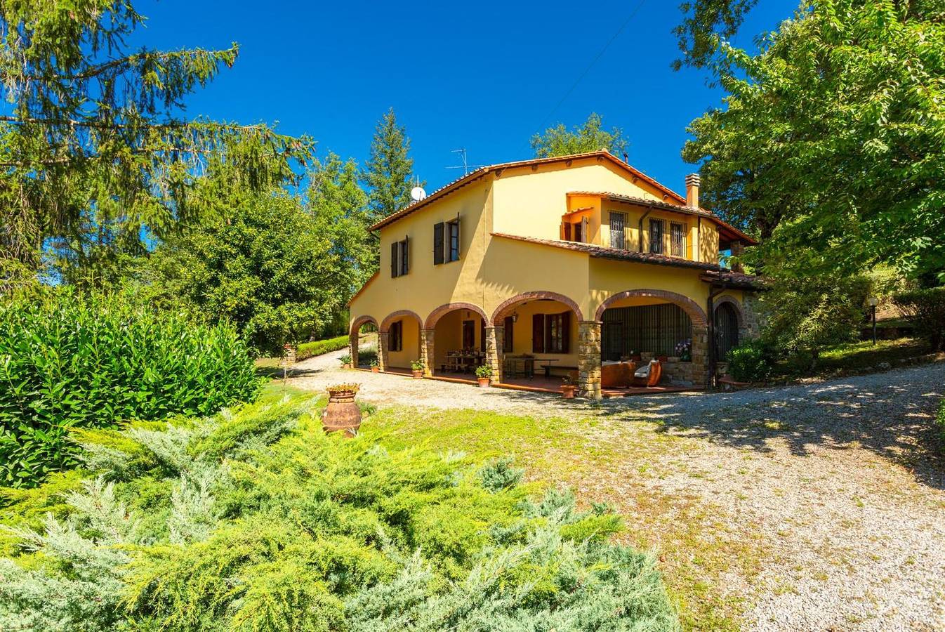 Villa für 10 Personen mit Terrasse in Radda in Chianti, Chianti