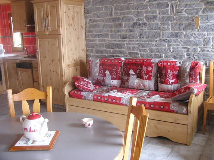 Gîte pour 4 personnes, avec jardin, animaux acceptés dans Col du Mollard - 3