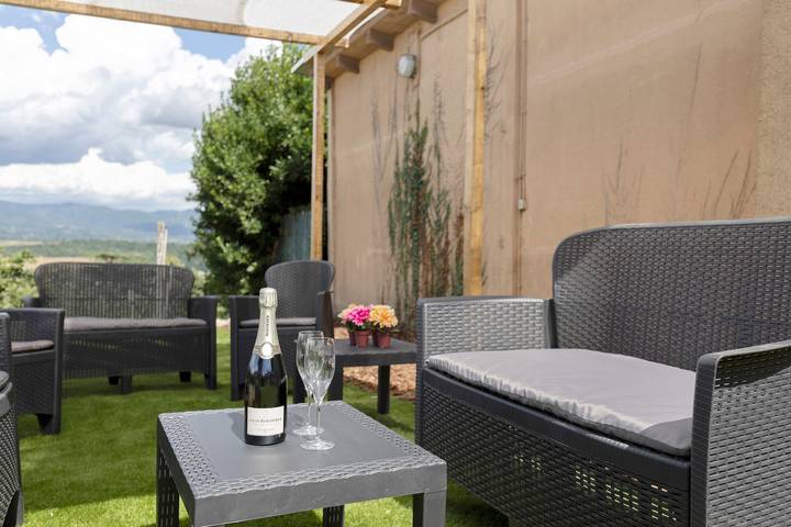 Habitación 'Bellavista Cottage Gelsomino' con jardín compartido, Wi-Fi y aire acondicionado in Barberino di Mugello, Lago di Bilancino