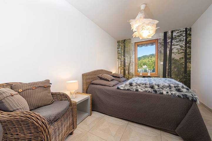 Appartement entier, Gite \"Flocon de neige\" - 2 chambres, piscine intérieure, sauna, fitness (4 pers) in Ventron, Parc naturel régional des Ballons des Vosges