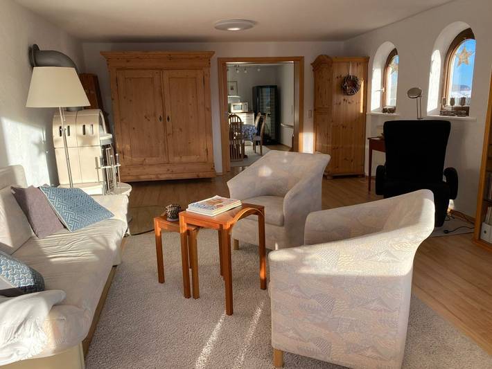 Ferienwohnung für 6 Personen, mit Balkon und Balkon/Terrasse in Oberreute