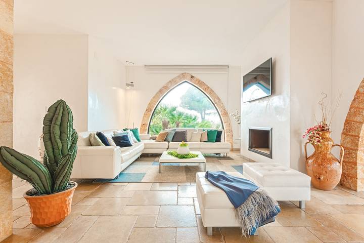 Location de vacances pour 12 personnes, avec jardin, animaux acceptés à Gagliano del Capo - 4