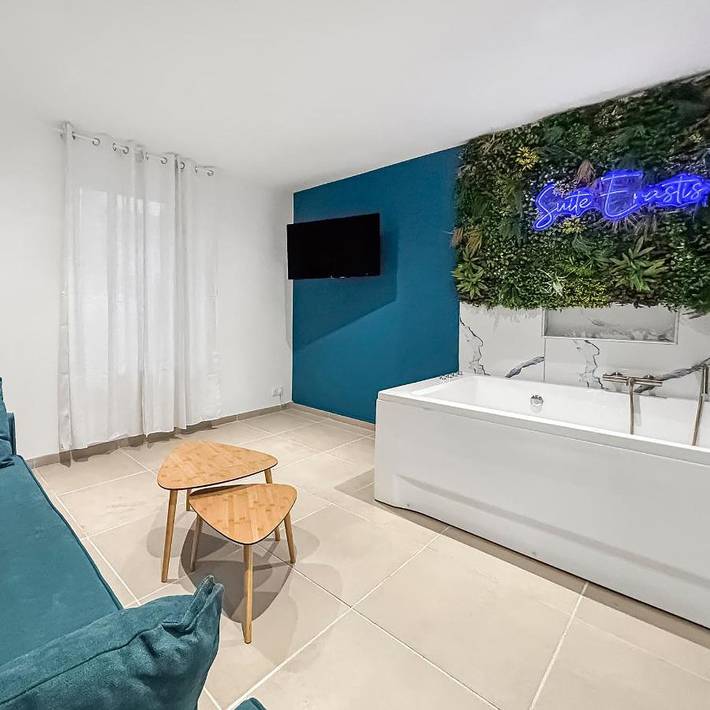 Appartement de vacances pour 2 personnes, avec jacuzzi
