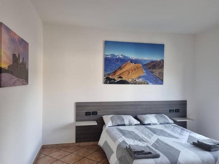 Gîte pour 6 personnes, avec balcon et vue dans Nus - 2