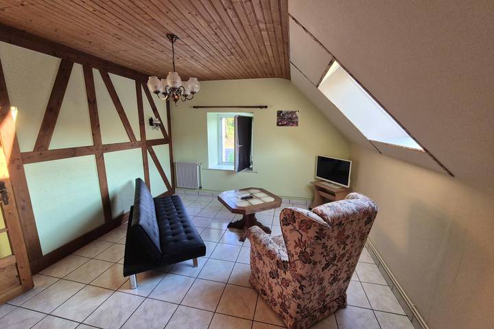 Location de vacances pour 7 personnes, avec Balcon ainsi que Terrasse et Jardin à Lapoutroie