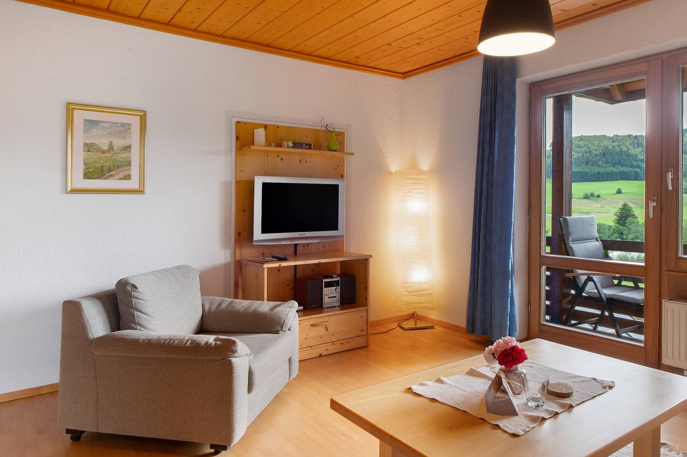 Ganze Wohnung, Ferienwohnung Birke" mit Bergblick, Balkon und Wlan in Suedlicher Schwarzwald, Bernau im Schwarzwald