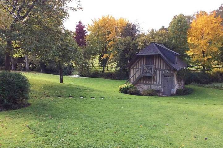 Location de vacances pour 2 personnes, avec balcon et sauna ainsi que piscine et jardin à Saint-Hymer