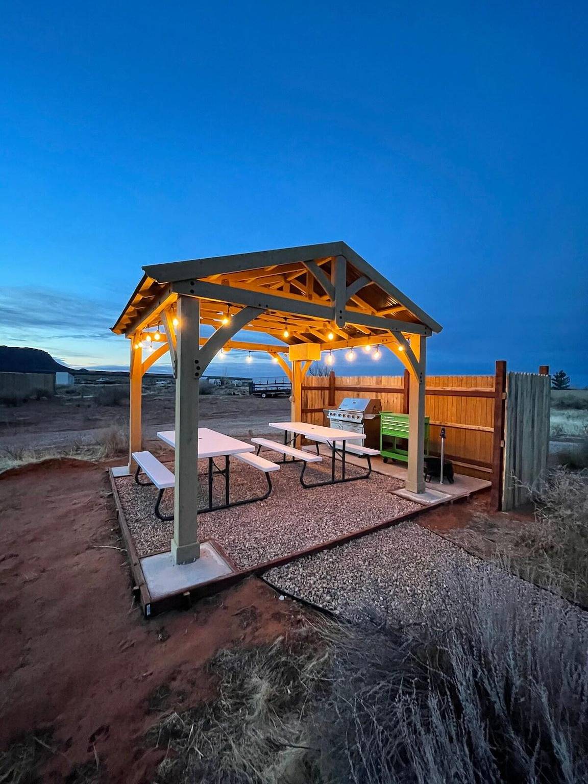 Tipi für 2 Personen mit Terrasse in Mohave County