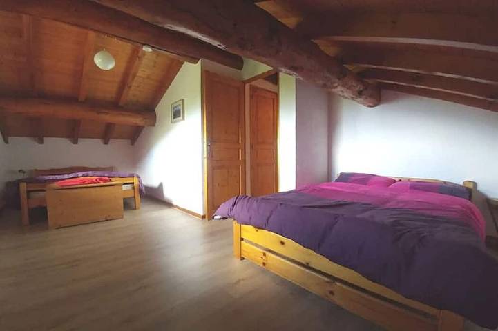 Ganze Wohnung, Grange Bernard 1 -  Large apartment in chalet with spectacular mountain views. in Valmeinier, Region Saint-Jean-de-Maurienne