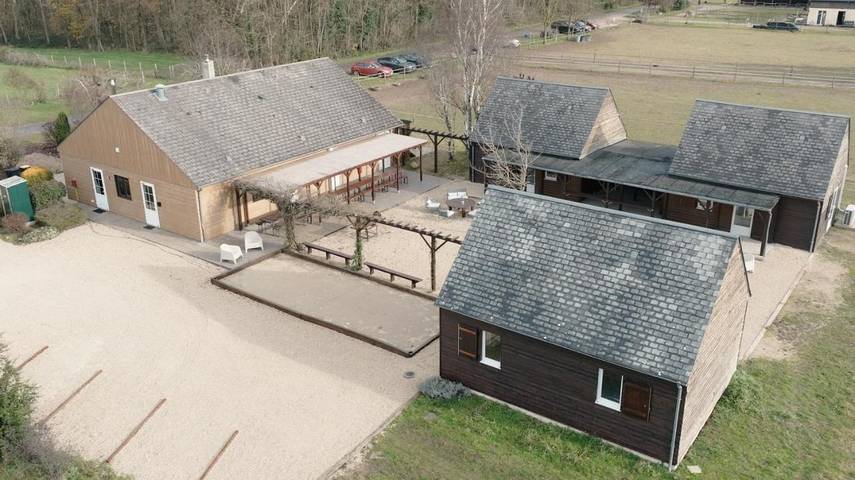 Maison de vacances pour 30 personnes, avec Terrasse ainsi que Jardin et Vue