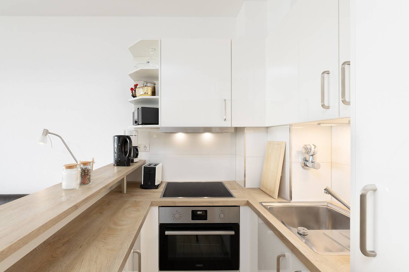 Ganze Ferienwohnung, Börn Hafenkajüte in Kieler Förde, Laboe