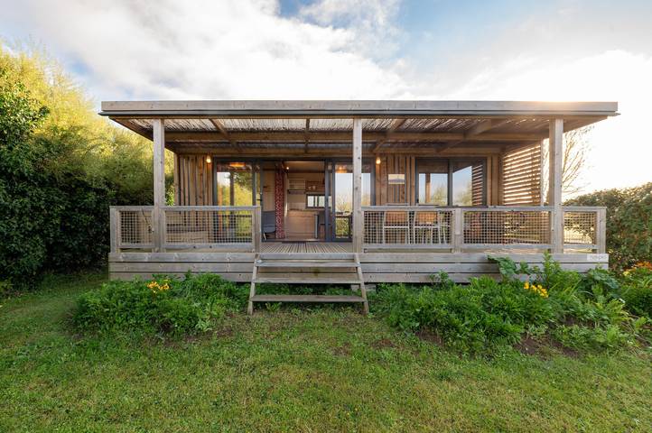 Chalet pour 5 personnes, avec jardin