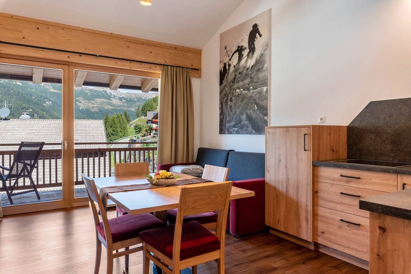 'Hohenegg Apartment Franz 2' mit Bergblick, Gemeinschaftspool und Wlan in Reinswald, Sarntal