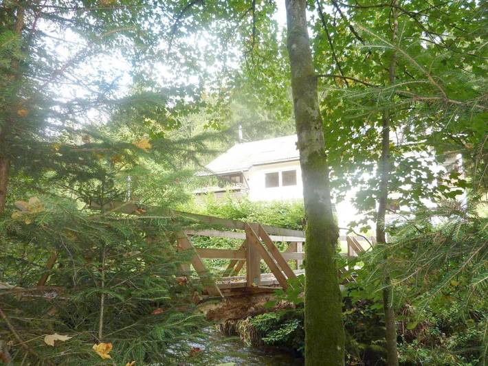 Ferienwohnung für 7 Personen, mit Balkon und Terrasse sowie Garten und Sauna