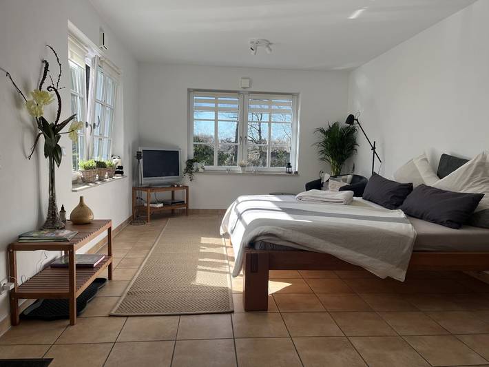 Geheel appartement, Vakantiewoning 'Scheppes Auszeit' met eigen terras, tuinzicht en Wi-Fi in Kreis Olpe, Siegerland