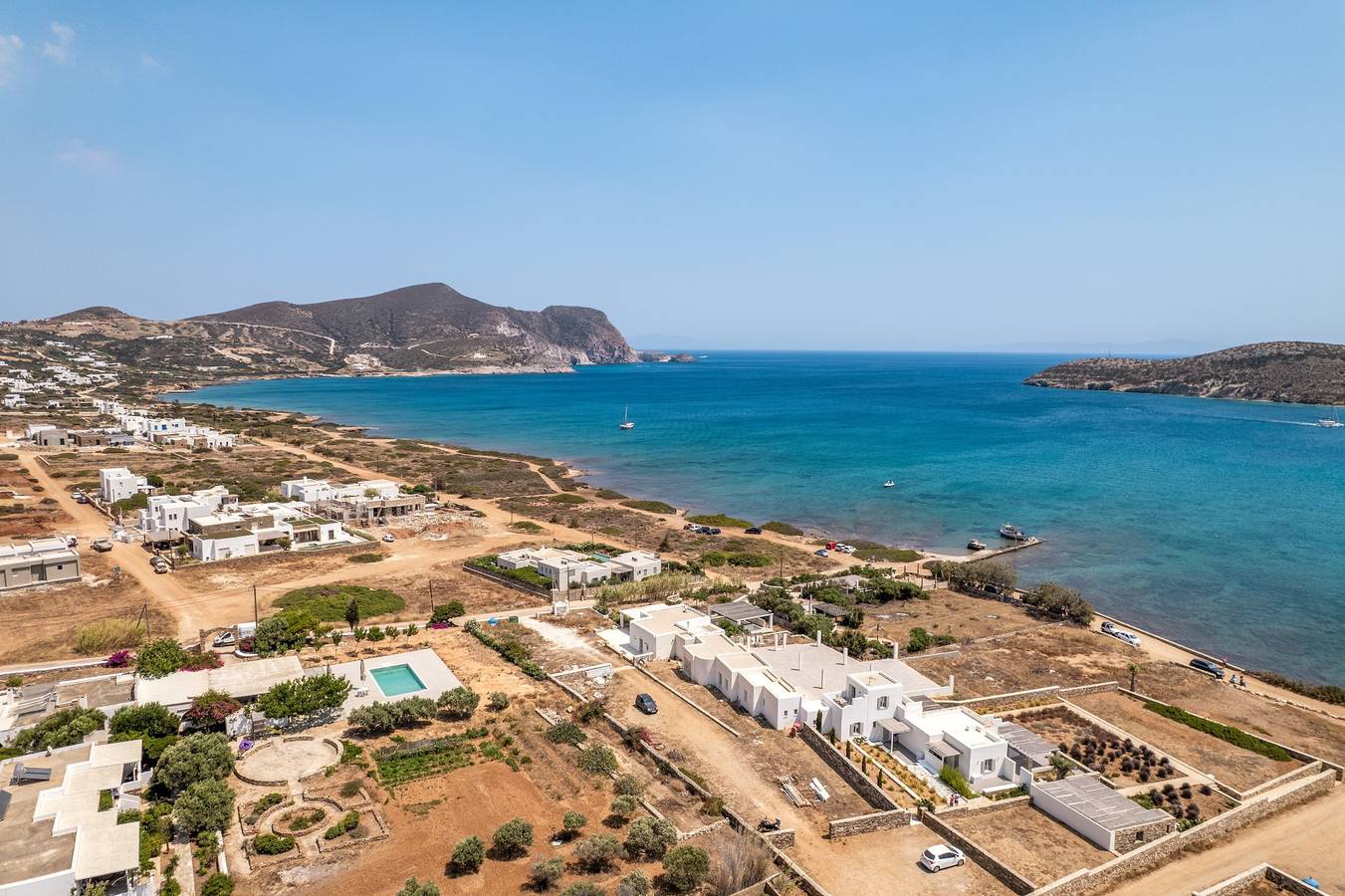 Villa « Farous Seaside Sunset » : vue mer, Wi-Fi et climatisation in Unité régionale de Paros