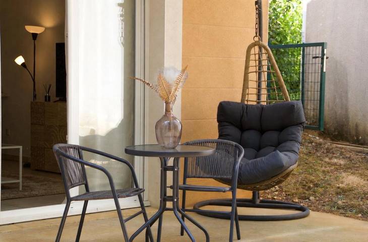 Apartamento de vacaciones para 2 personas, con jardín, Se admiten mascotas - 1
