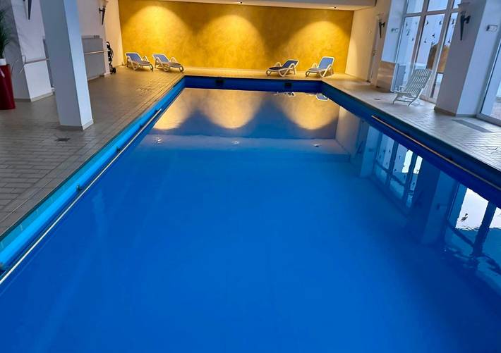 Ferienwohnung für 4 Personen, mit Balkon und Sauna, mit Haustier in Schönwald