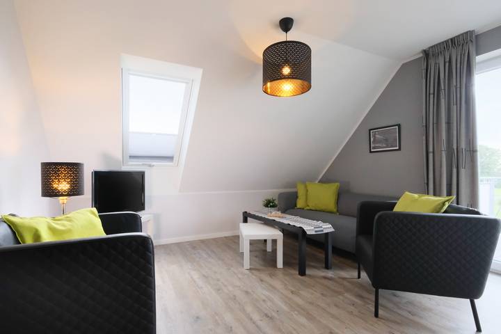 Appartement de vacances entier, *Neu* Fewo No. 6 Friesenhuus Carolinensiel mit Balkon und Fahrradgarage in top Lage in Carolinensiel-Harlesiel, Wittmund