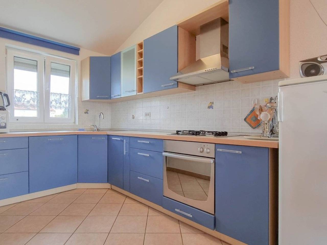 Geheel appartement, "Stelia 3" mit Balkon in Novigrad, Mareda