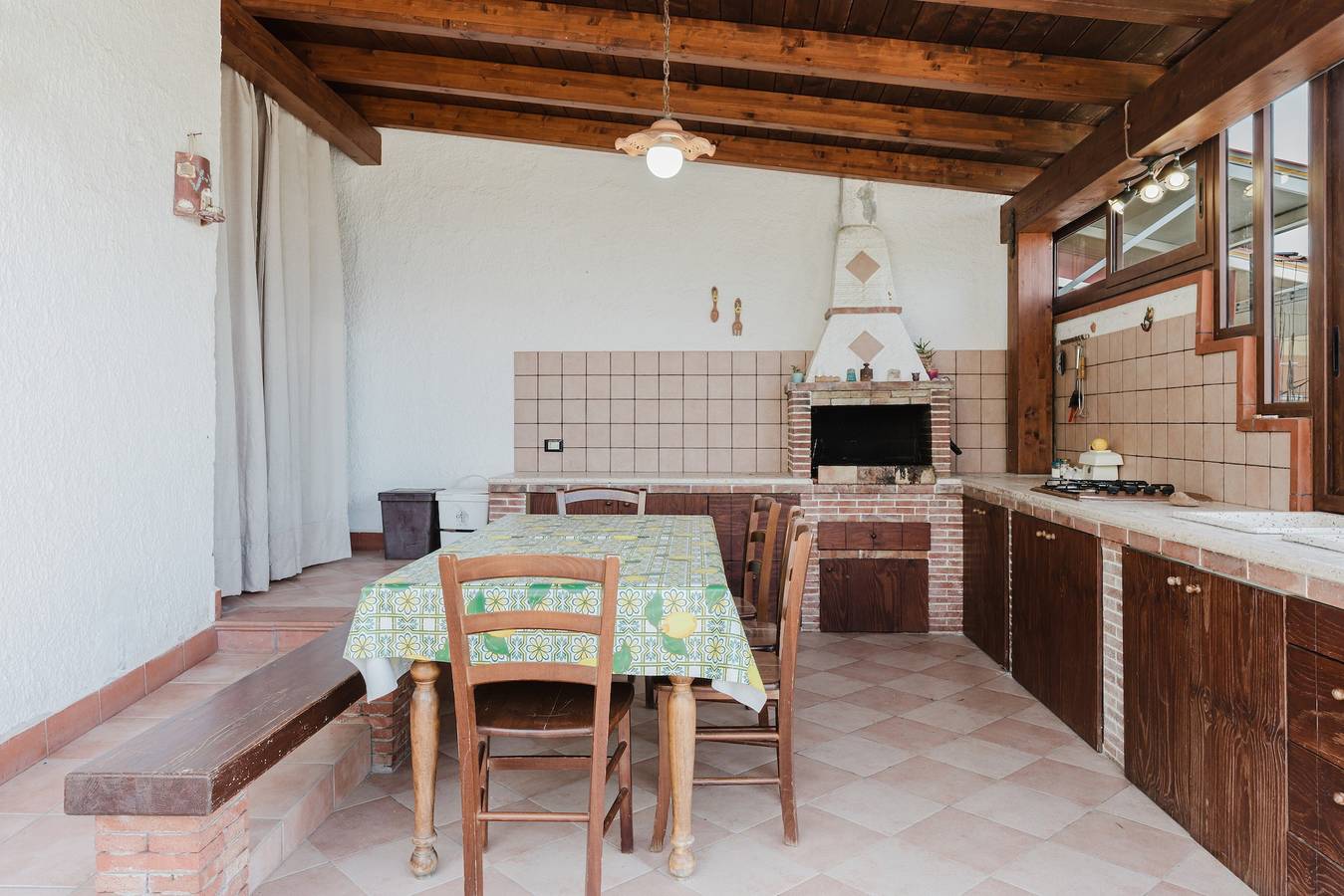 Maison de vacances 'Dino' avec vue sur la mer, terrasse privée et climatisation in Alcamo Marina, Alcamo