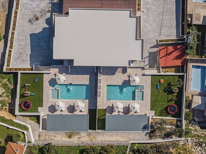 Ferienhaus für 14 Personen, mit Garten
