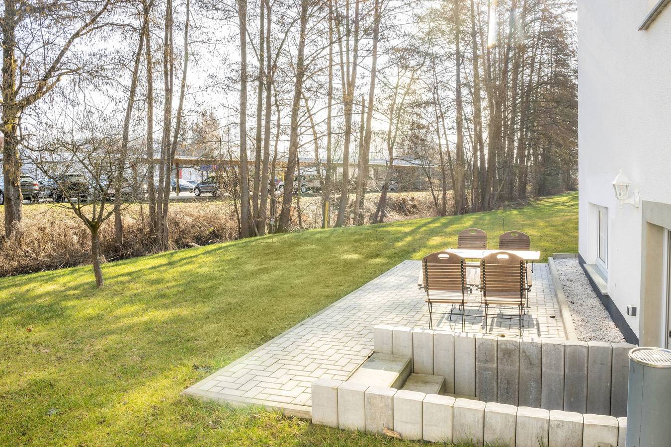 Ganze Wohnung, Ferienwohnung 'Terrace' mit privater Terrasse und Wi-Fi in Föritztal, Region Sonneberg