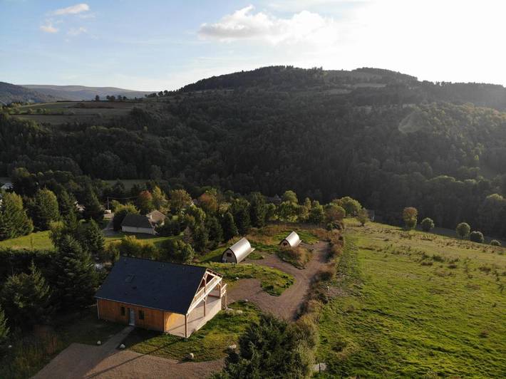 Maison de campagne pour 8 personnes, avec sauna ainsi que vue et jardin à Le Bleymard - 4