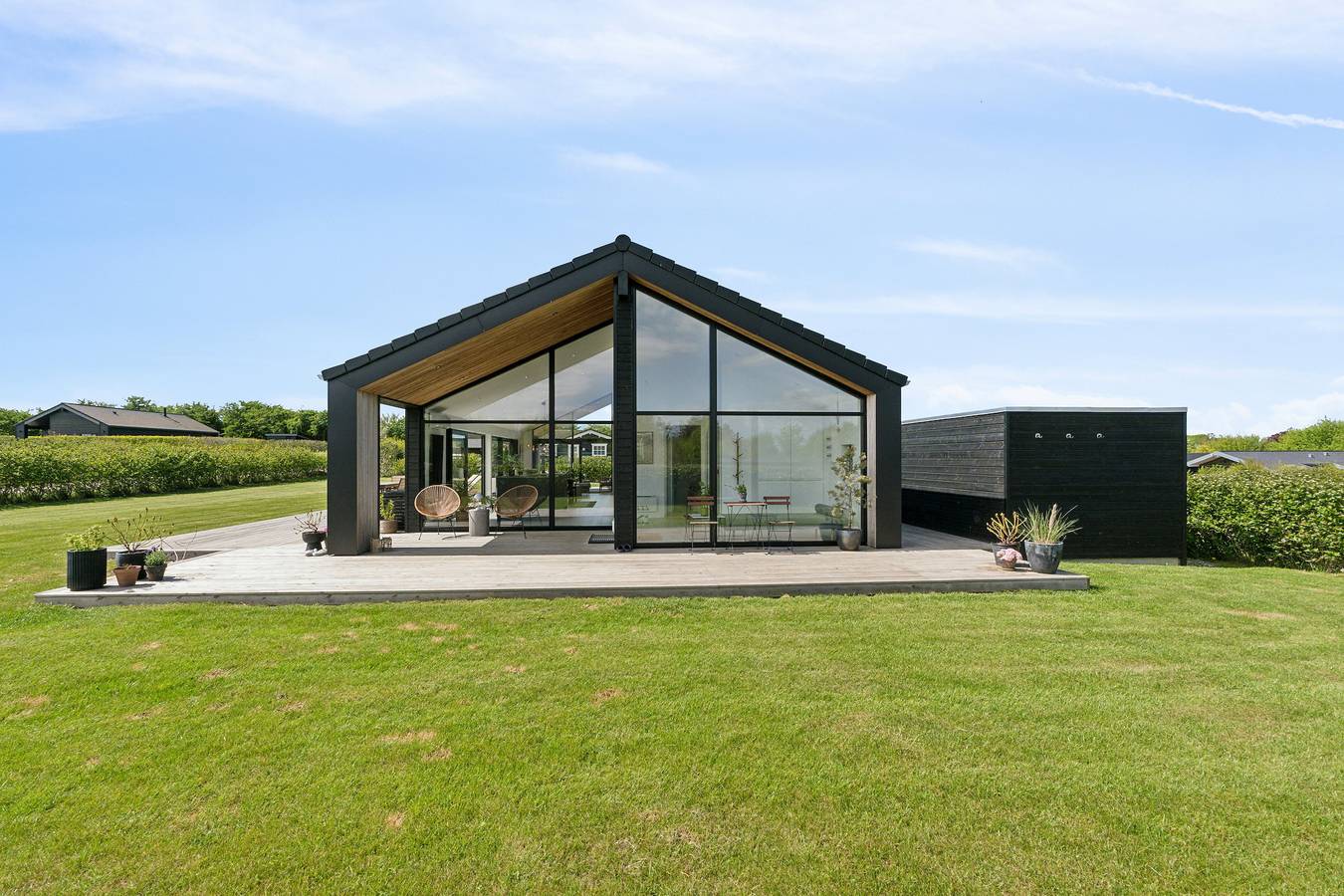 Modernes Ferienhaus auf dem schönen Langeland in Bukkemose, Humble