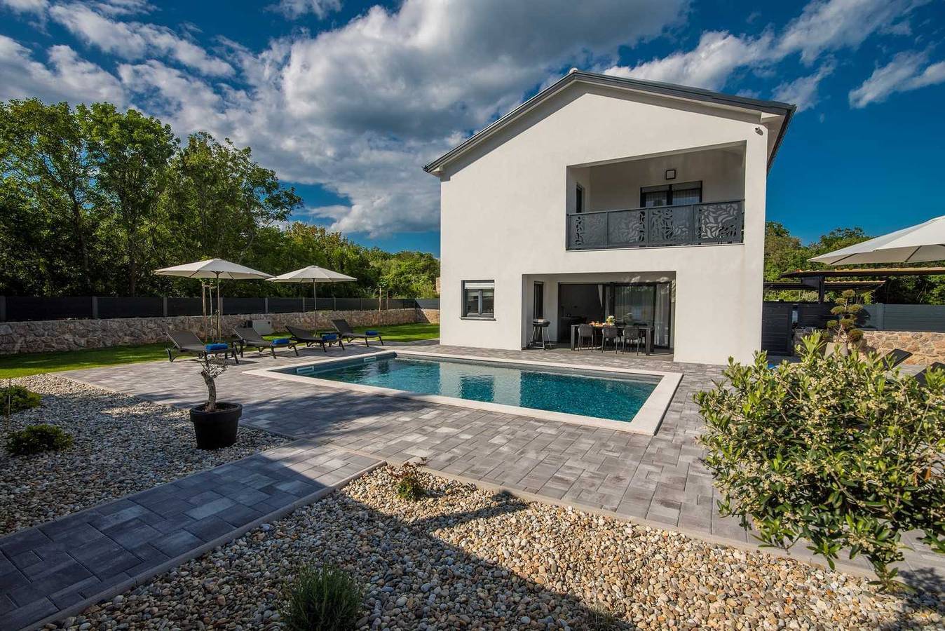 Ferienhaus Tara & Lana Ii mit beheiztem Pool in Krk Stadt, Krk