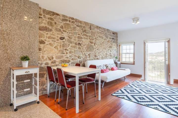 Gîte pour 4 personnes, avec balcon et vue, animaux acceptés à Valença - 4