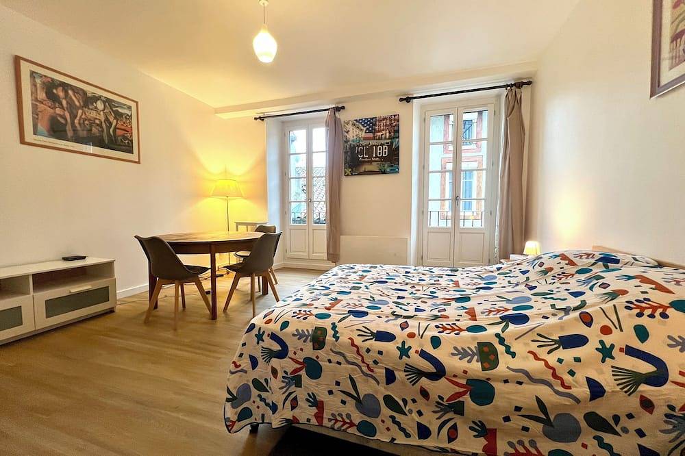 Entire apartment, Downtown studio apartment in Saint-Girons, Parc naturel régional des Pyrénées ariégeoises