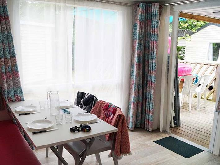 Wohnwagen für 6 Personen, mit Pool und Kinderpool in Lit-et-Mixe - 4