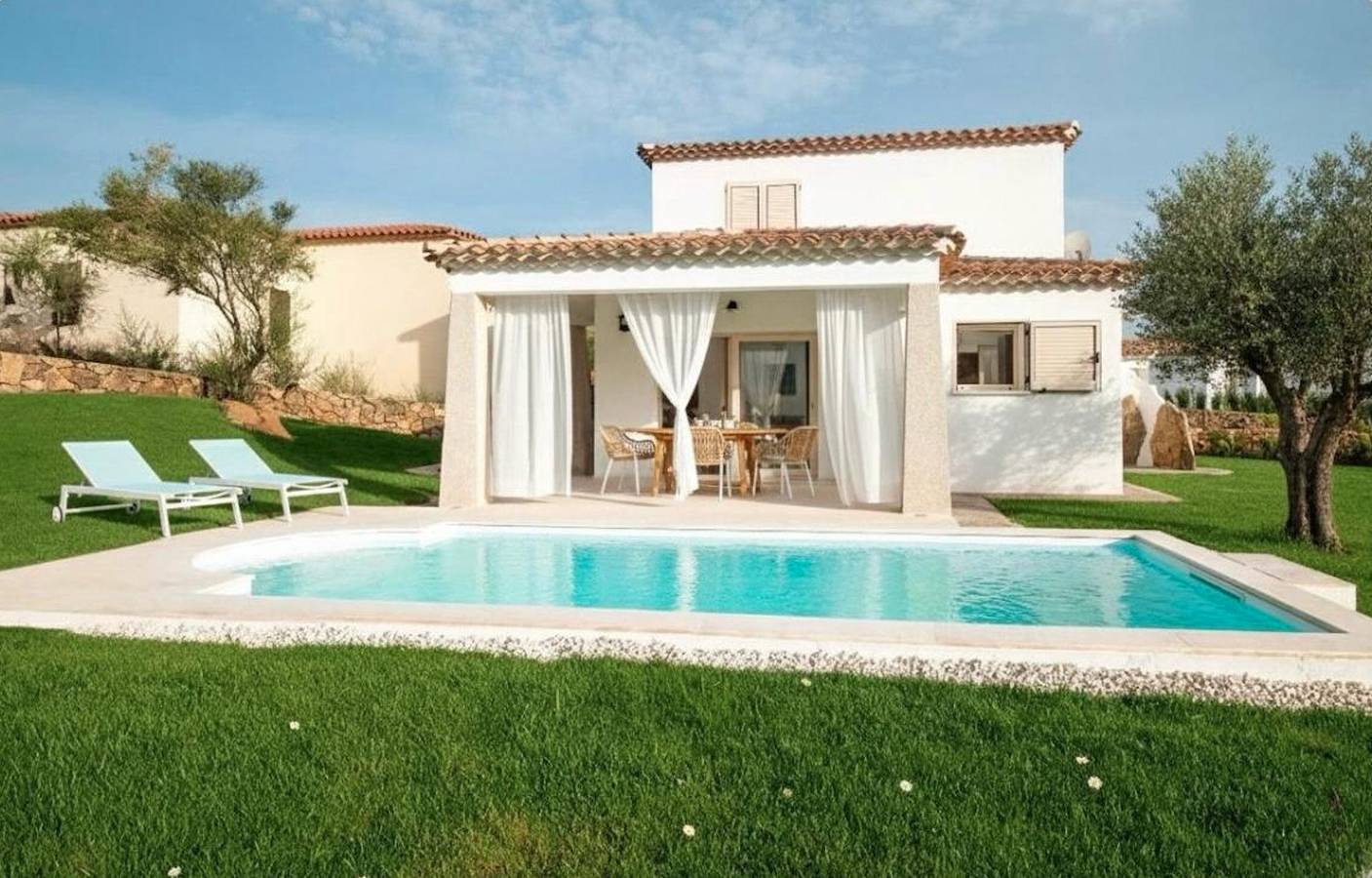 Villa Millelune in Birgalavò, Budoni