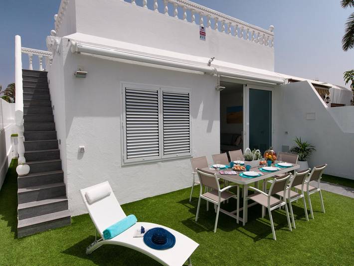 Finca für 5 Personen, mit Terrasse und Pool sowie Garten in Maspalomas - 4