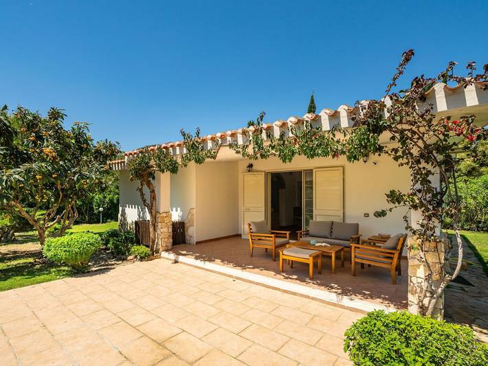 Ferienhaus für 5 Personen, mit Garten und Ausblick sowie Terrasse