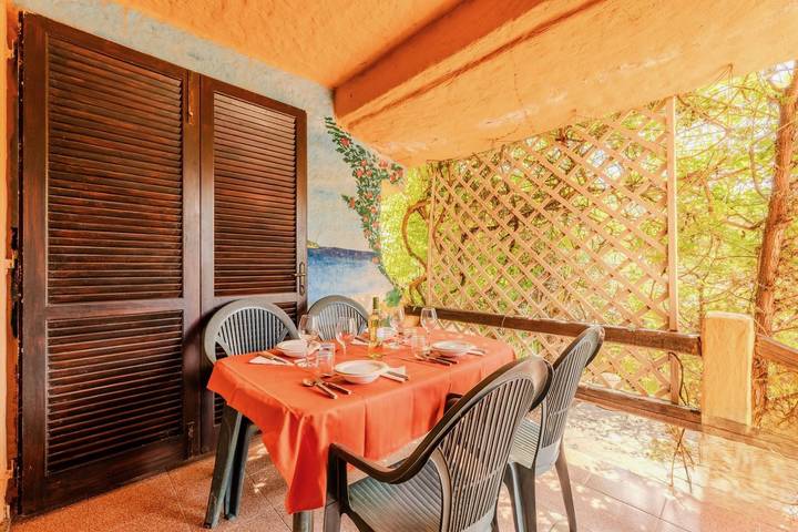 Appartement de vacances pour 5 personnes, avec Jardin