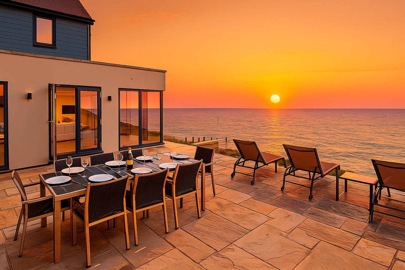 The Sea House - Ultimate Seafront Living & Sunsets in Selsey, West Sussex