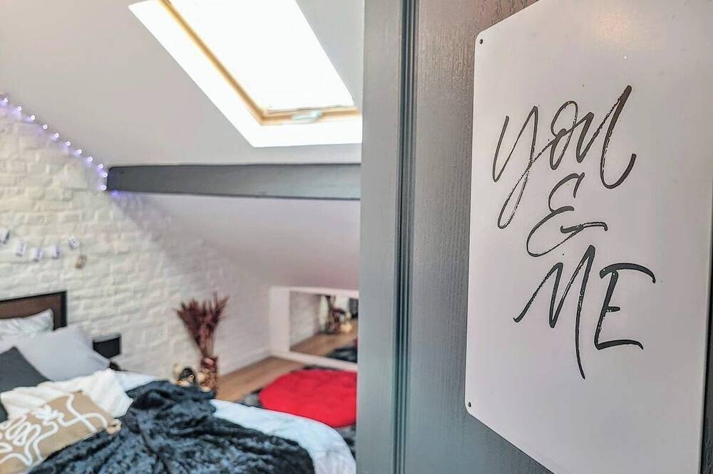 Appartement entier, Oasis : appartement 2 chambres en duplex in Roubaix, Région de Lille
