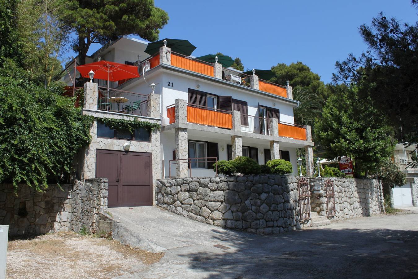 Ganze Wohnung, Two bedroom apartment with terrace Mali Lošinj, Lošinj A-7953-a in Mali Lošinj, Lošinj