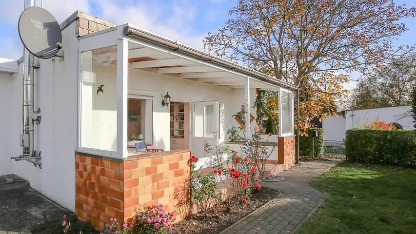 Ferienhaus für 3 Personen, mit Terrasse, mit Haustier