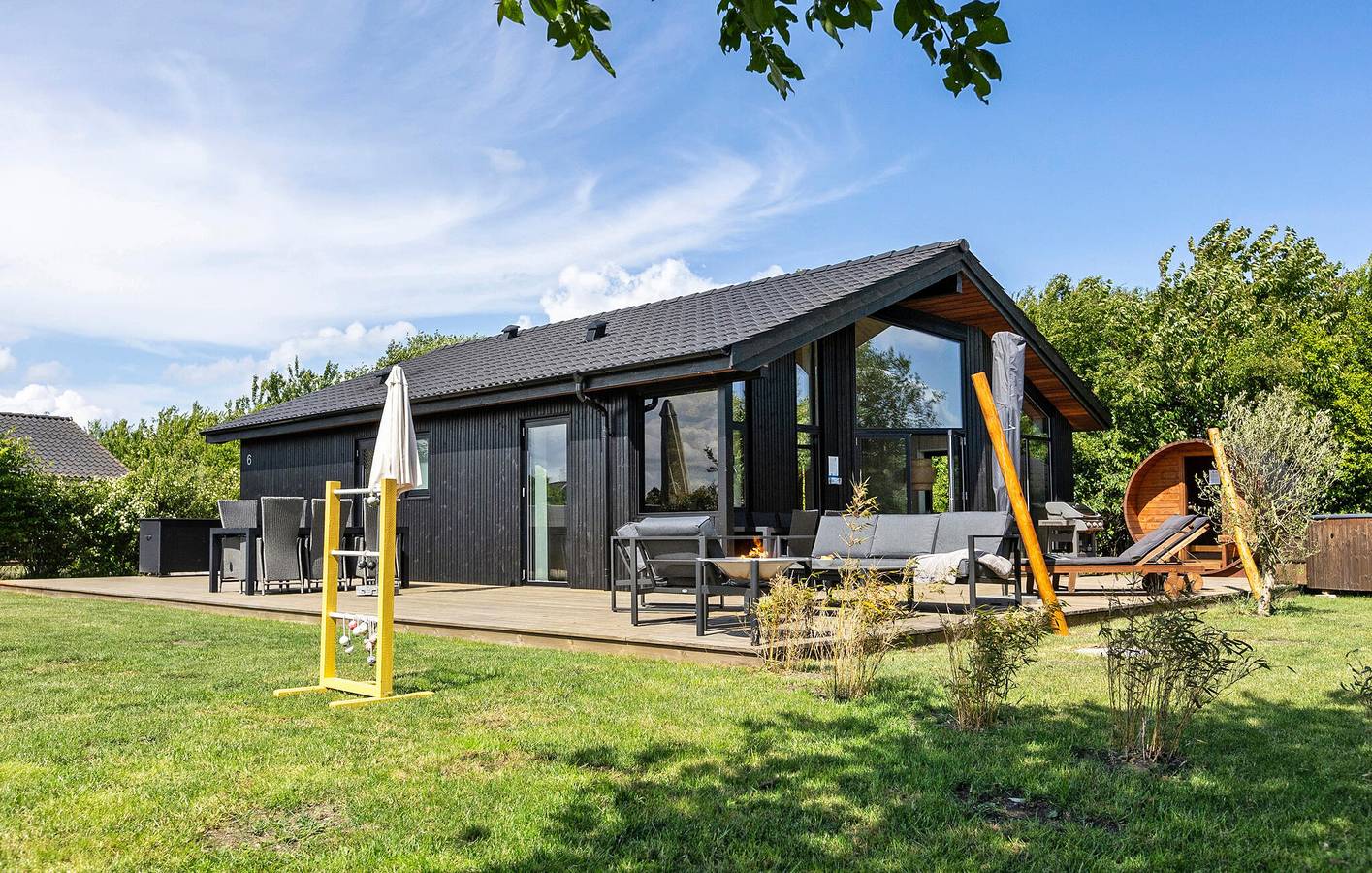 Ferienhaus für 6 Personen mit Terrasse in Sydals, Skovmose