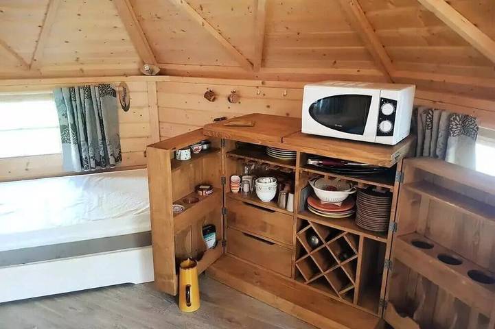 Mobil home pour 4 personnes à Saint-Martin-de-Queyrières - 3