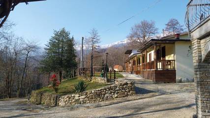 Gîte pour 4 personnes, avec jardin ainsi que vue et sauna à Chiusa di Pesio