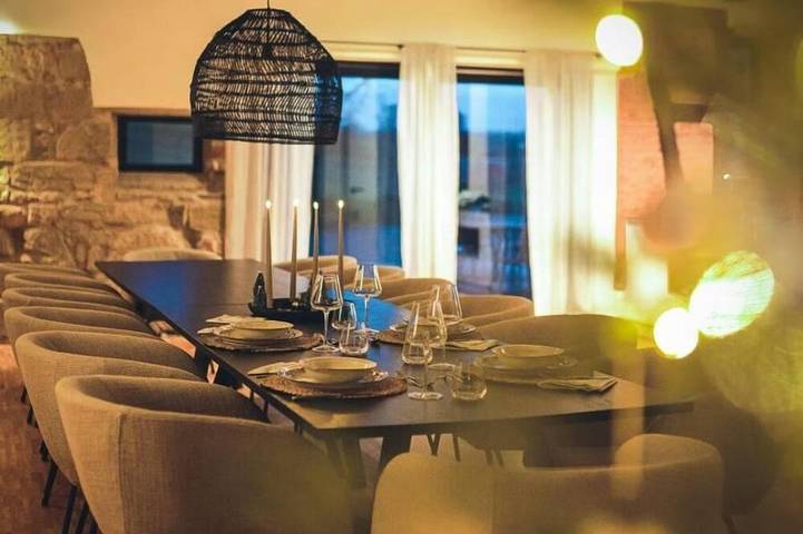 Ferienhaus für 12 Personen, mit Terrasse und Sauna sowie Garten in Hohenlohe