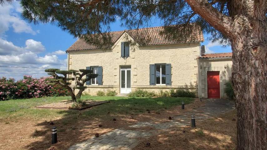 Location de vacances pour 7 personnes, avec vue ainsi que piscine et jardin à Ruch (homonymie) - 2