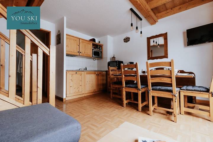 Ganze Ferienwohnung, Cda 54 - Duplex 8 persons with balcony in Saint-Sorlin-d'Arves, Region Saint-Jean-de-Maurienne
